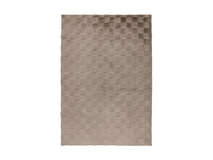 Hochwertiger Hochflor Design Teppich „Soul“ - Taupe 120 x 170 cm LALEE