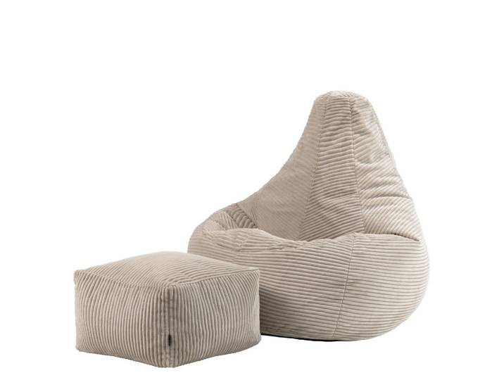 SITZSACK Dalton mit Hocker