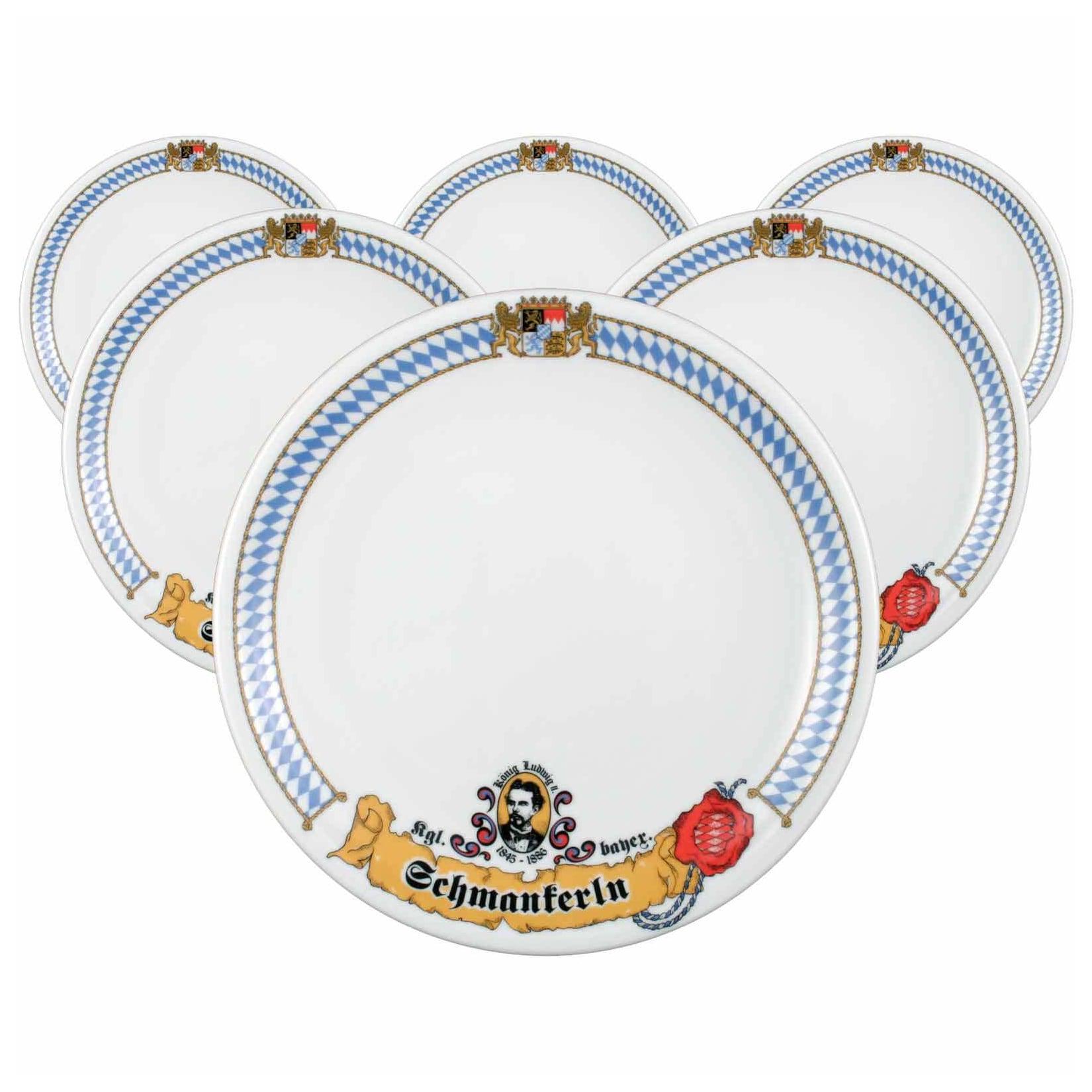 Seltmann Weiden Speiseteller Compact Bayern ø 27 cm 6er Set