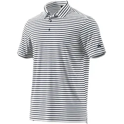 adidas Polo ULT Stripe, weiss/navy