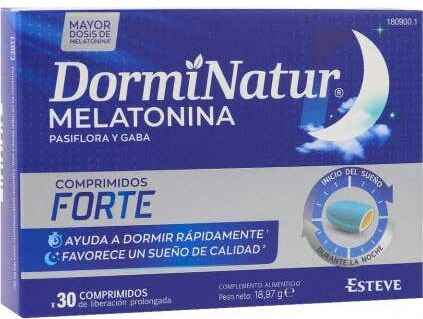 Dorminatur Melatonina Comprimidos Forte 30 comp