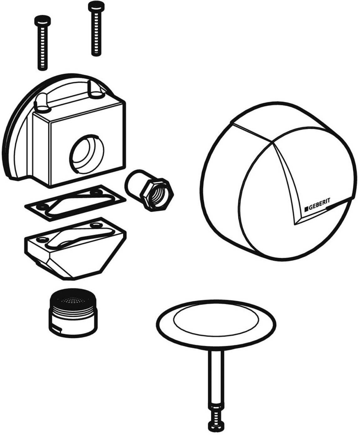 Geberit prefabricated construction set 242.361.21.1