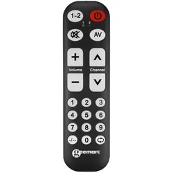 Geemarc TV-10 Universalfernbedienung lernfähig große Schrift