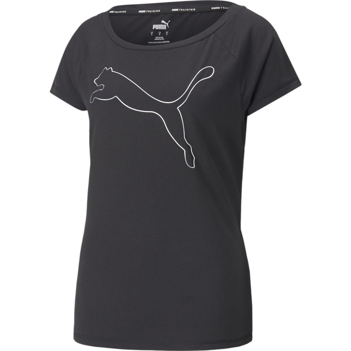 Puma Train Favorite Jersey Cat Tee puma black (01) S 522420-01-S