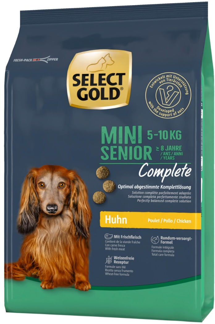 Select Gold Complete Mini Senior Pollo 1KG