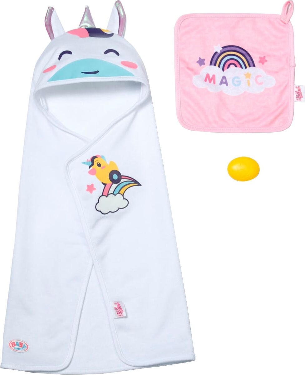Puppen Accessoires-Set BABY BORN "Kapuzenhandtuch Set", bunt, Puppenausstattungen, Kinder, Polyester, Puppen Accessoires-Set