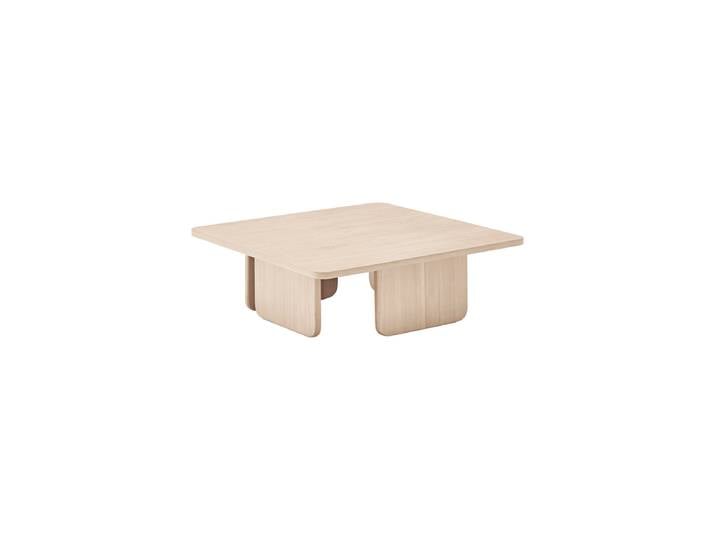 Design Couchtisch „Arq“ - 100 x 100 cm Esche Natural Teulat