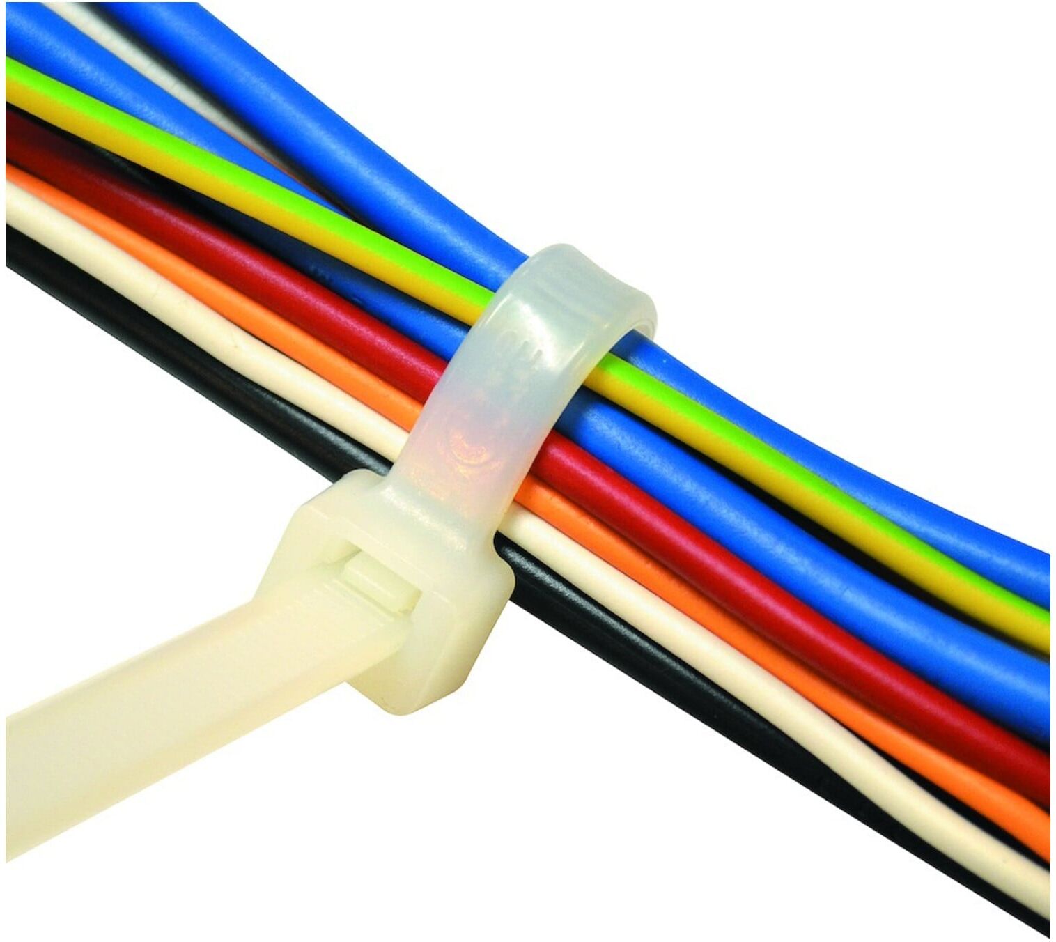 SapiSelco Kabelbinder Nylon 450 x 7,5mm natur 100 Stück ; SAPI Selco (SEL.2.435)