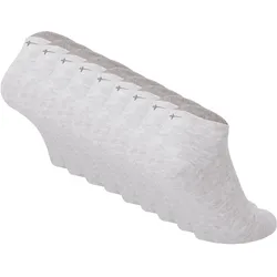 Tamaris Damen Sneakersocken, 9er Pack - Comfort Cotton Sneaker, einfarbig Grau / 39-42