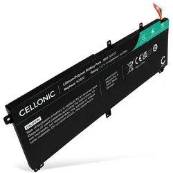 Cellonic Akku für Dell XPS 15 9530, Precision M3800  (3800-9325), (CA006M3800MUMWS) (4000 mAh), Notebook Akku, Schwarz