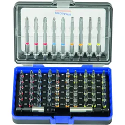 Projahn 1/4" Bit Box mit markierten Bits 71tlg