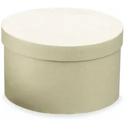 6x Knorr Prandell Pappbox rund 14,6x10cm natur