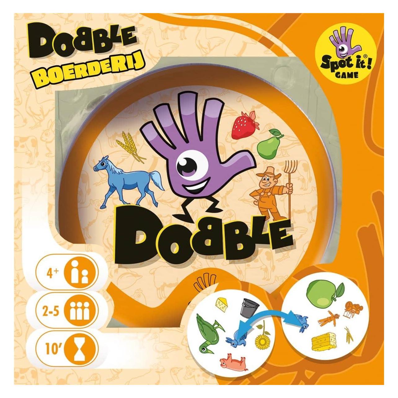 Asmodée Dobble Farm (Niederländisch, 2 - 5 Spieler) (19825105)