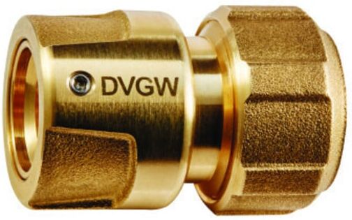 GEKA plus Raccord de tuyau, système à emboîtement, KTW, laiton, 3/4
