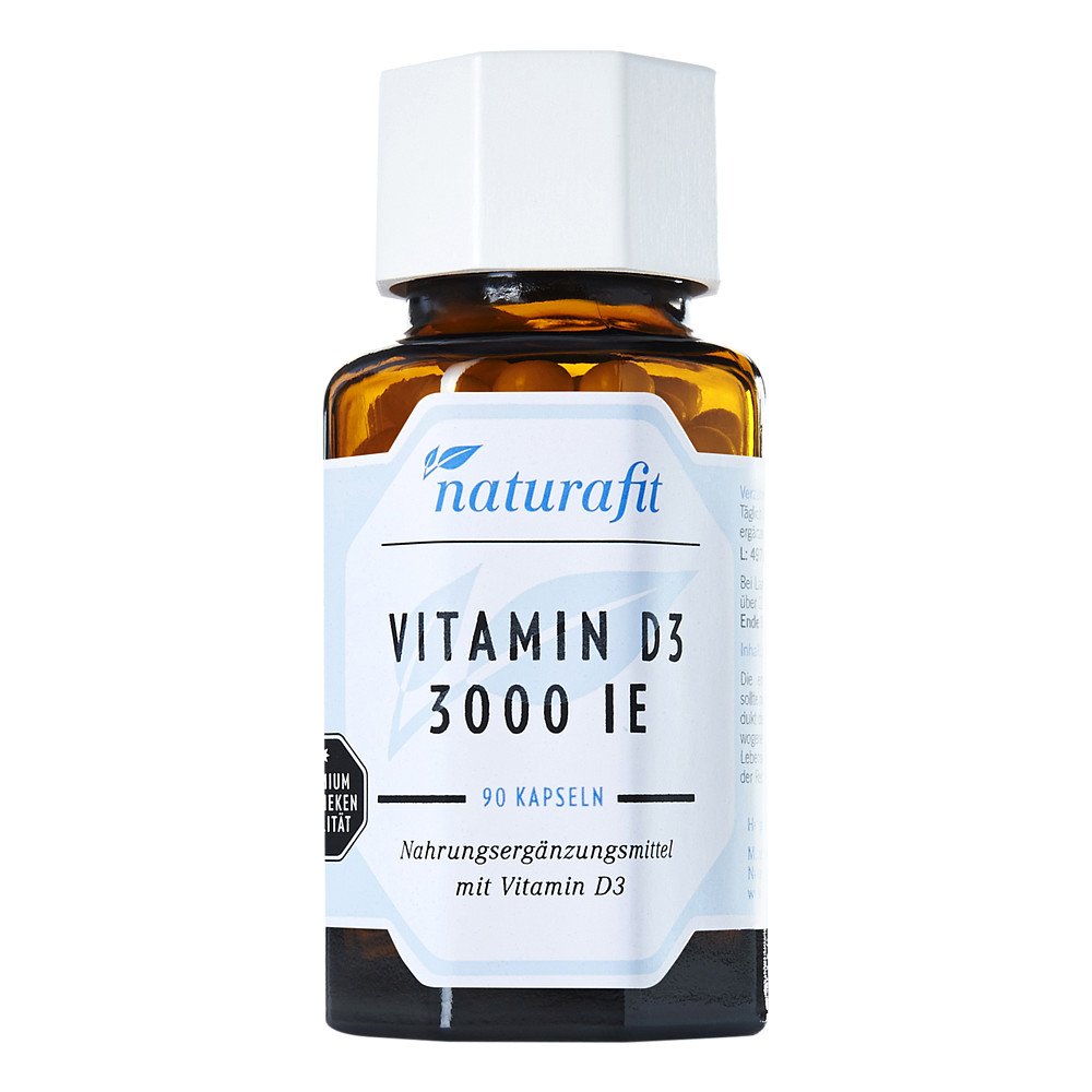 NaturaFit GmbH Naturafit Vitamin D3 3.000 I.e. Kapseln 11592162