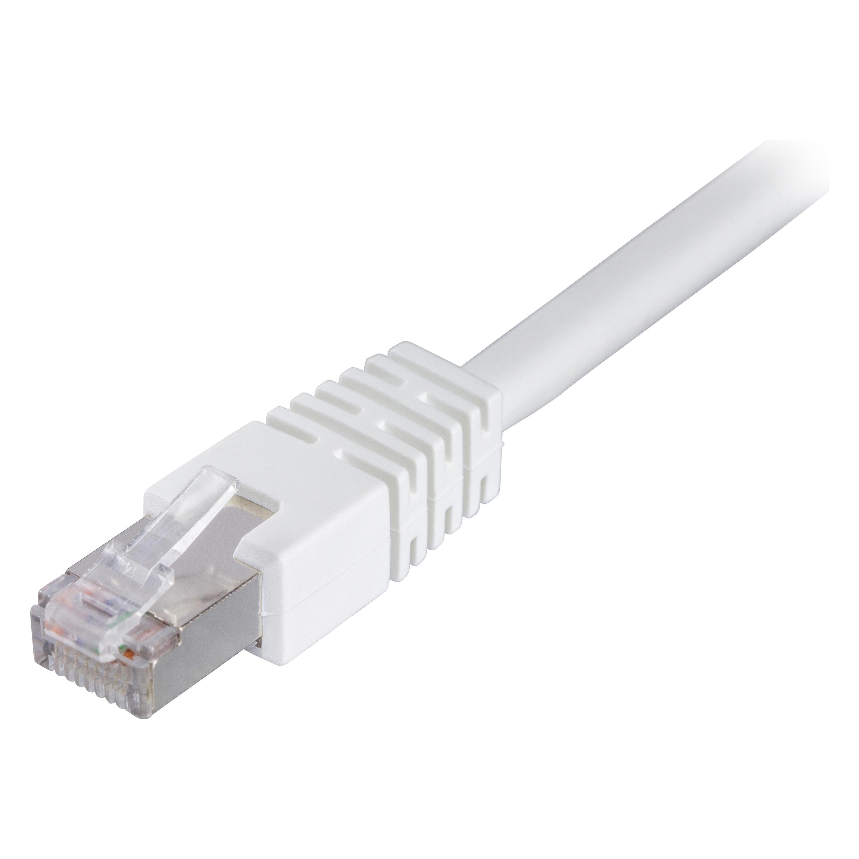 Deltaco STP-630V networking cable White Cat6 U/UTP (UTP) (U/UTP, CAT6, 30 m) (STP-630V)