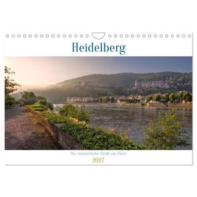 Heidelberg - Die romantische Stadt am Fluss (Wandkalender 2027 DIN A4 quer), CALVENDO Monatskalender