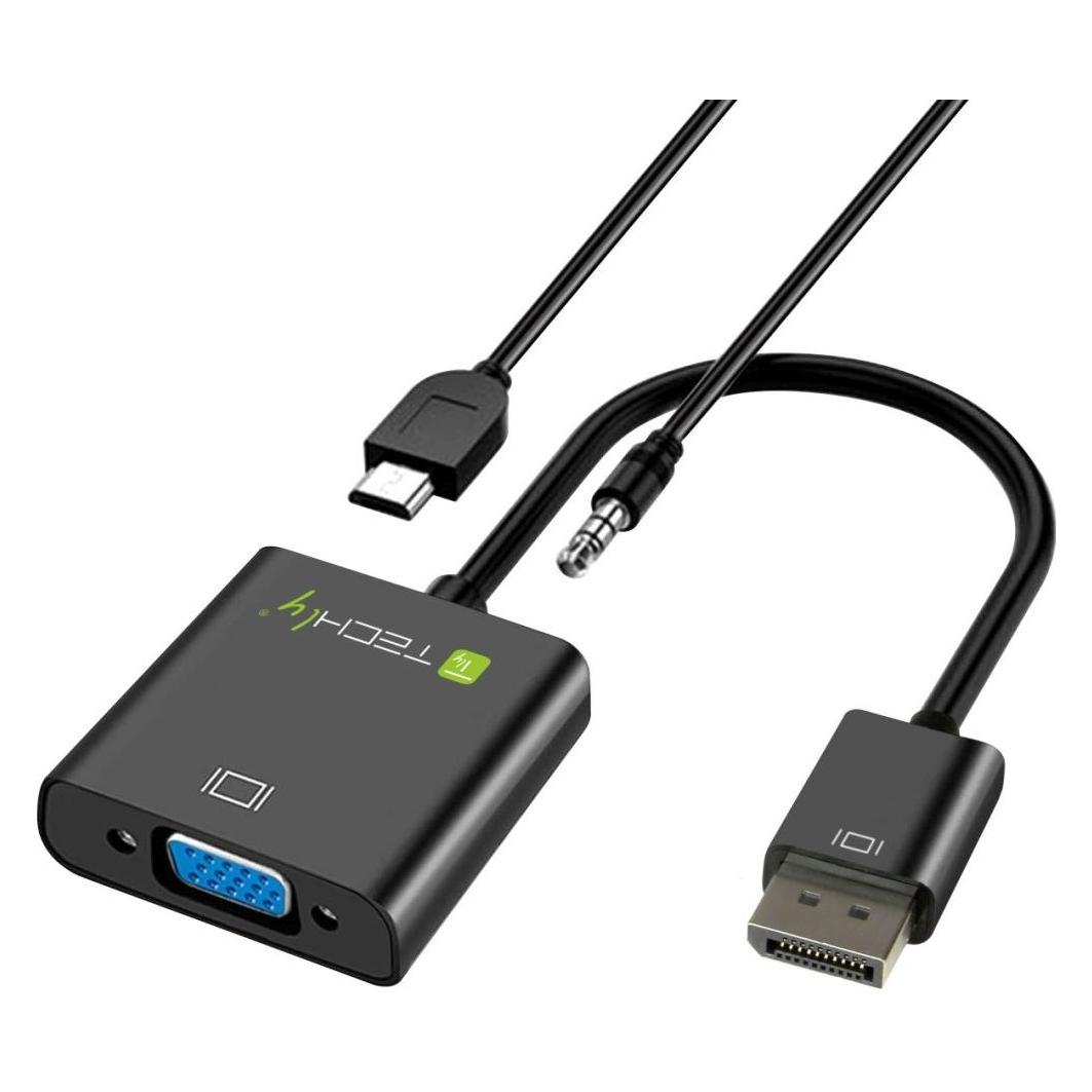 Techly HDMI auf (HDMI, VGA) (IDATA-HDMI-VGA2AU)