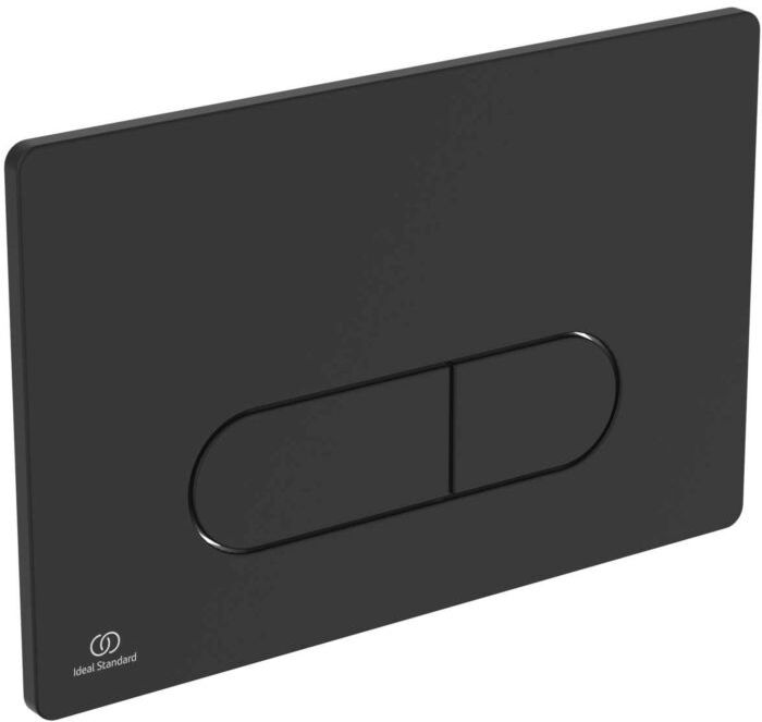 Ideal Standard WC-Betätigungsplatte R0115A6 234x8,5x154mm, mechanisch, schwarz