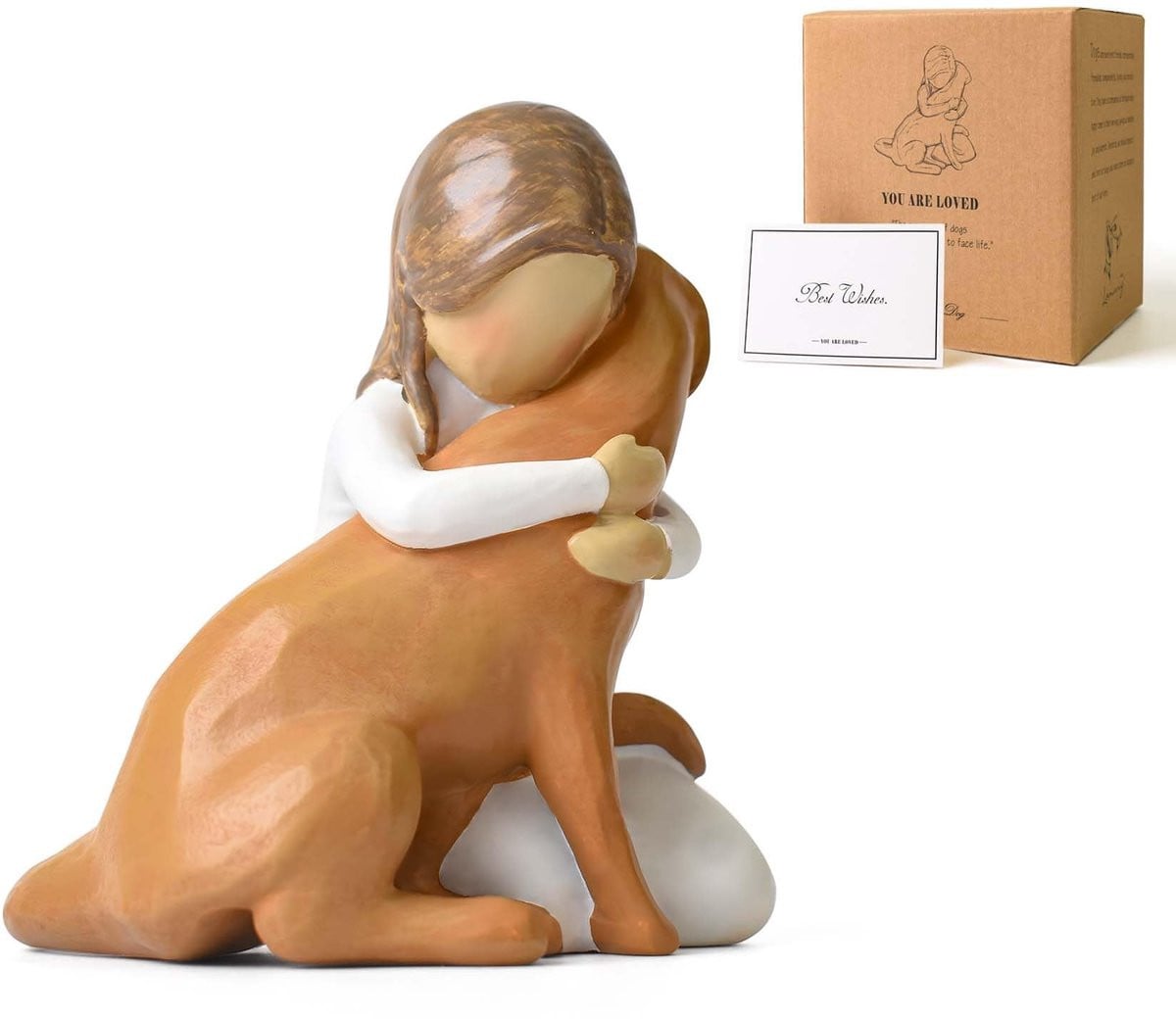Solidchoice Handgemaakte Resin Herinneringsgift voor het Verlies van een Hond