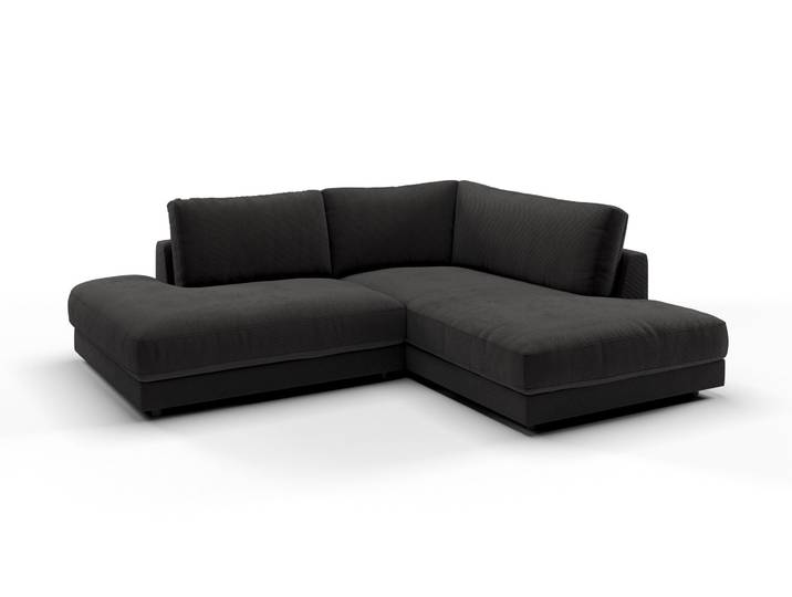 Candy High End 2.0 Ecksofa Feincord/Tonnentaschenfederkern