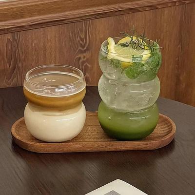 Uplifted Finds INS Ripple Glass Tumbler High Performance Heat Resistant Drinking Glasses For Coffee & Cocktails s6 + S7