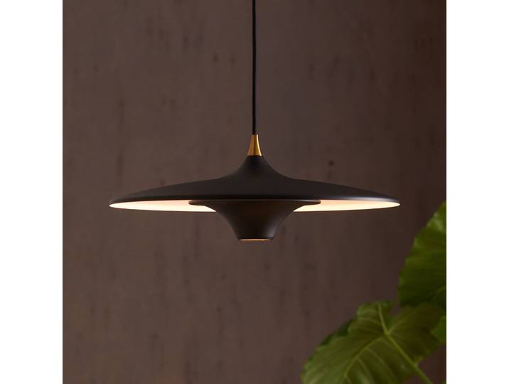 Suspension Moja Ø42 Black - LOOM DESIGN - Salon / séjour - Moderne - Aluminium - À ampoule unique