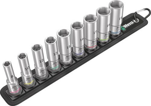 Wera Belt B Deep 1 Steckschlüsseleinsatz-Set 3/8 9teilig 05004545001
