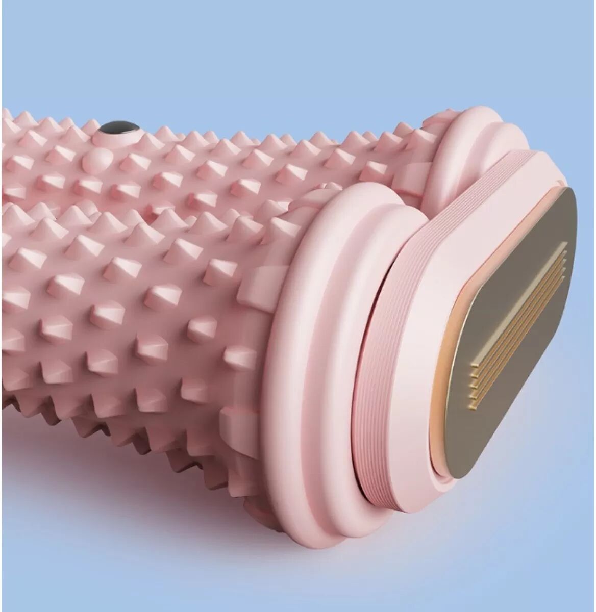 INF Rouleau de massage double rangée – Soutien de la voûte plantaire à six points en ABS, design antidérapant, pression Violet