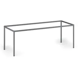 Tischgestell, 2000 x 800 x 717 mm, dunkelgrau