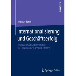 Internationalisierung und Geschäftserfolg, Fachbücher von Andreas Berlin