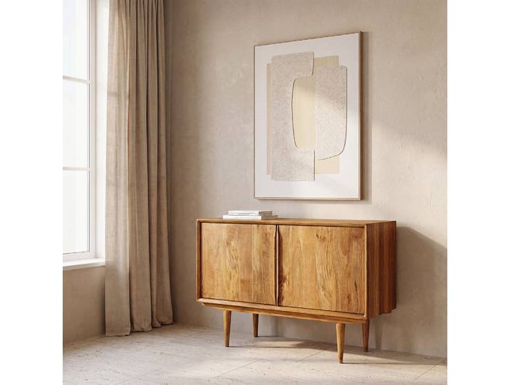 Sideboard aus Mangoholz, 120 cm lang