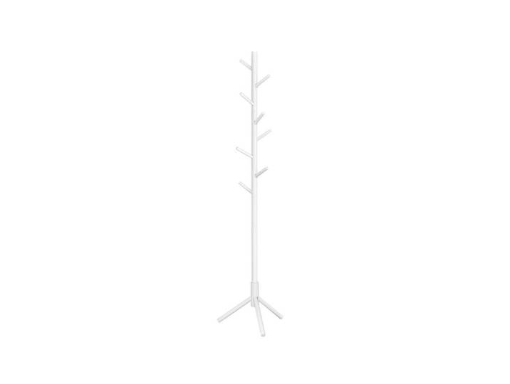 Hansiro Kleiderständer Brussels, Weiß, 47x175x47 cm, Garderobe, Garderobenständer