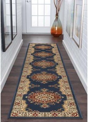 Alise Rugs Soho Traditional Medallion Indoor Area Rug