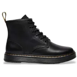 Dr Martens Unisex. 41550001 Brookline Chukka-Stiefel aus Leder Schwarz (43), Wohnung, Schnürsenkel, Lässig