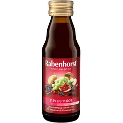 RABENHORST 11 Plus 11 Multivitaminmehrfr.Saft rot 125 ml