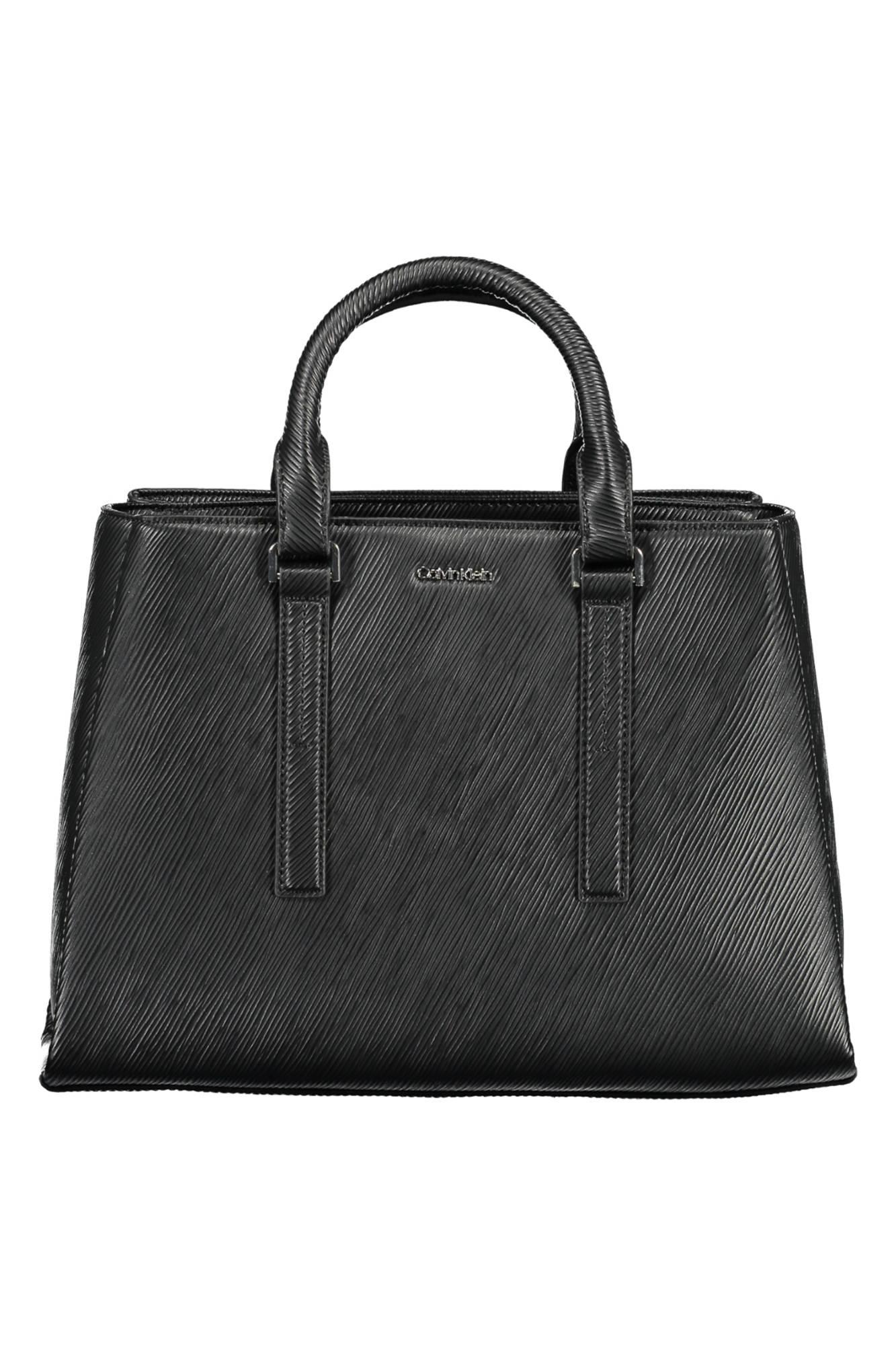 Calvin Klein Dames Zwarte Polyester Handtas