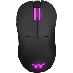 Thermaltake TT GMO Damyses RGB wireless bk GMO-DMS-HYOOBK-01 (Kabelgebunden, Kabellos), Maus, Schwarz