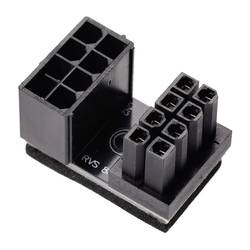 InLine® Stromadapter intern, 180° ATX 8pol Stecker / Buchse (gedreht) 26638F