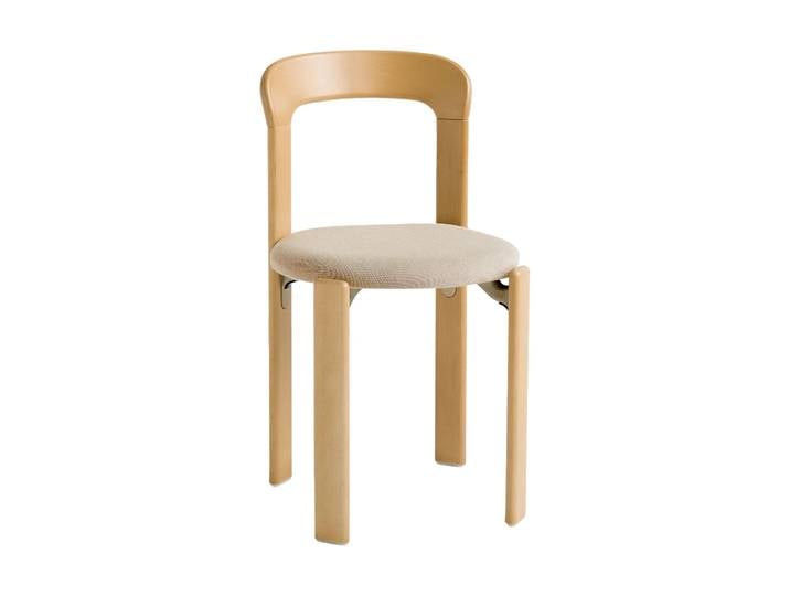 HAY Rey gepolsterter Stuhl Stoff Steelcut Trio 213 Golden