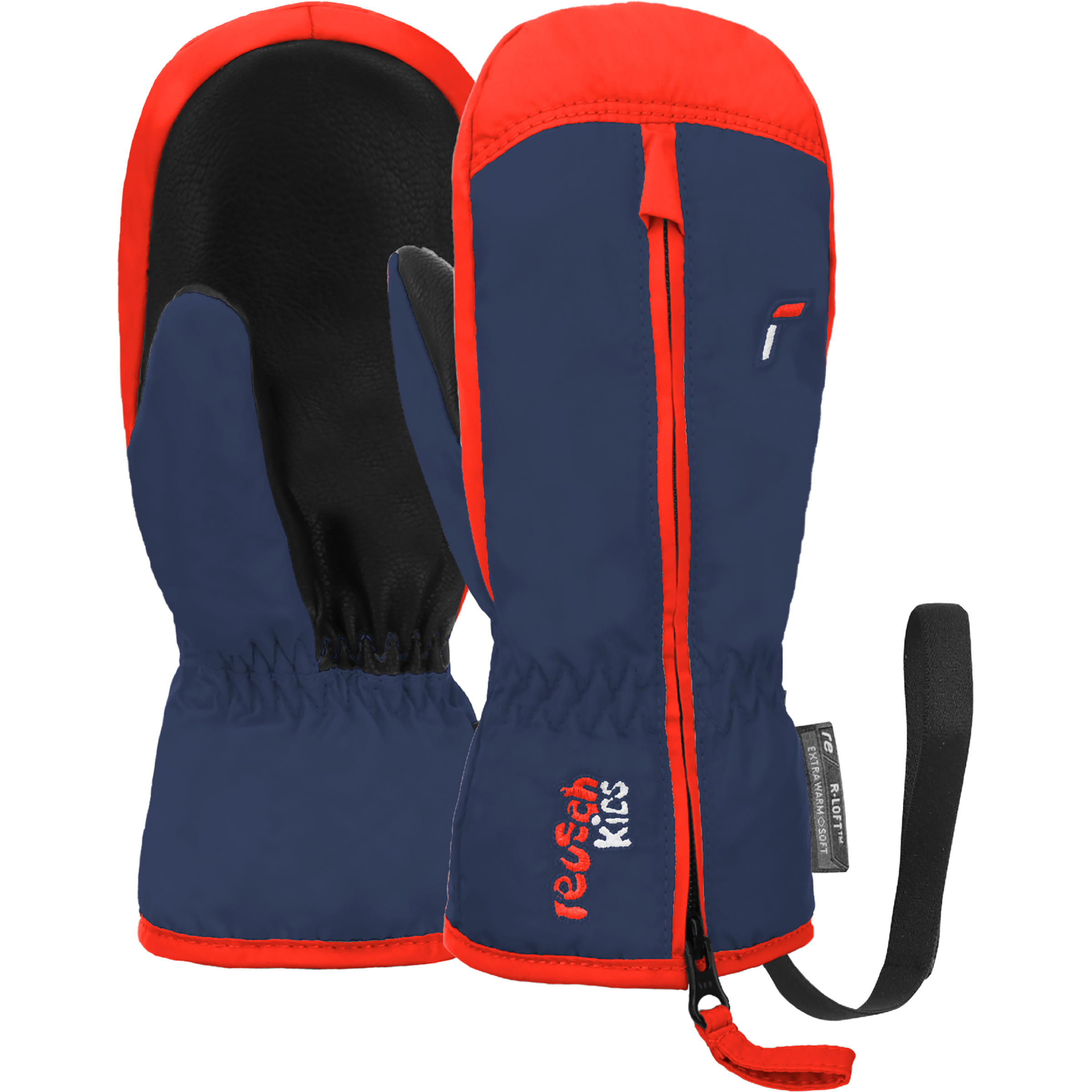 Reusch Ben Kinder Skihandschuhe blau Größe L Skifahren Widerstandsfähig Wasserabweisend