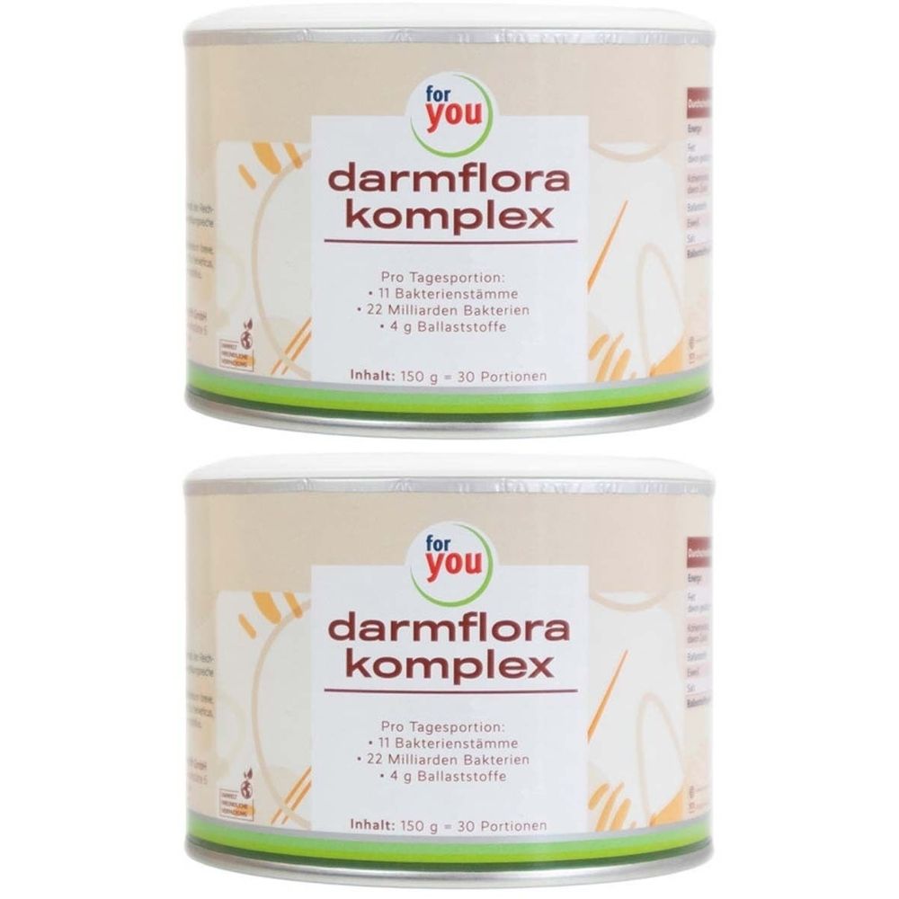 FOR YOU darmflora komplex Pulver 2x 2x150 g