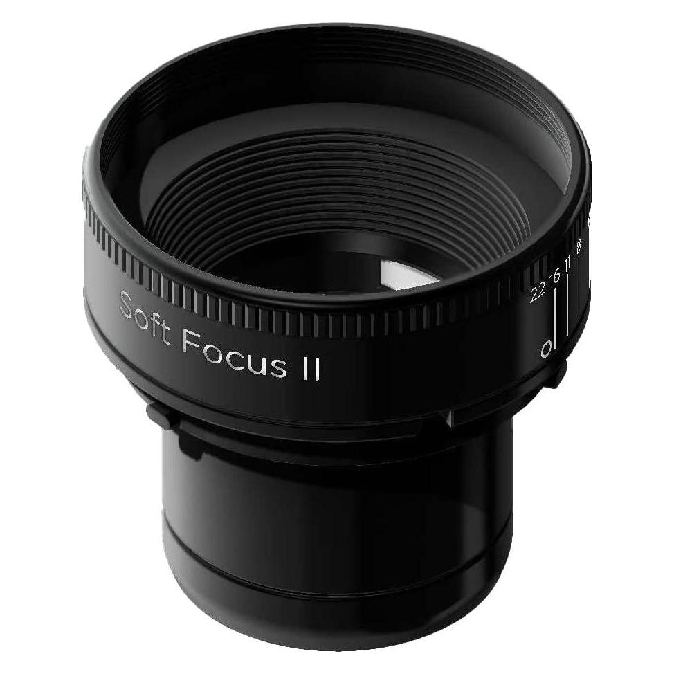 Lensbaby Soft Focus II 50 Optic mit Anschluss Canon EF (Canon EF, Vollformat) (LBSSFIIC)