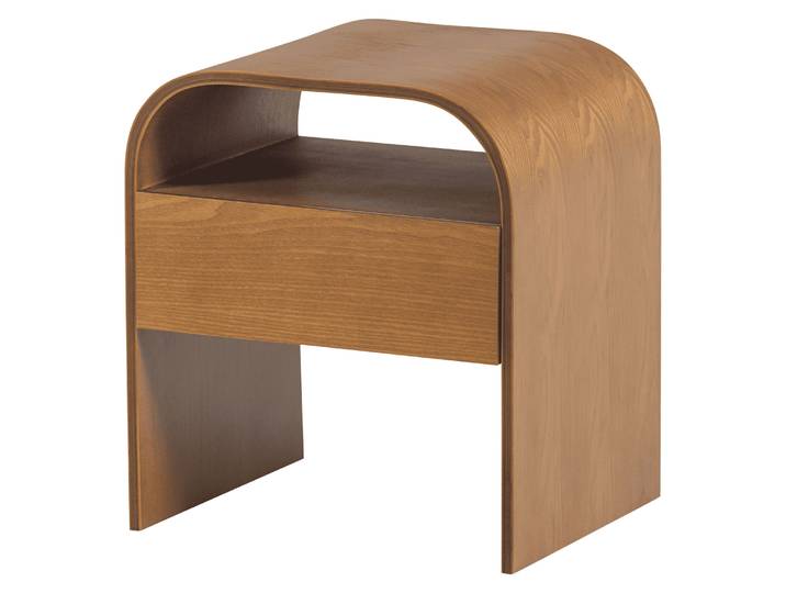 WOOOD Nachtkastje/Bijzettafel Momo Met 1 lade - Bruin