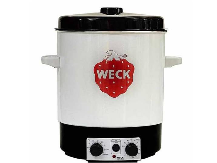 WECK Einkochautomat WAT 25 Edelstahl 1800W, 29 Liter , silber (silberfarben), Einkochautomaten, Einkochautomat