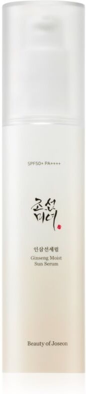 Beauty of Joseon Ginseng Moist Sun Serum Erneuerndes und schützendes Serum SPF 50+ 50 ml