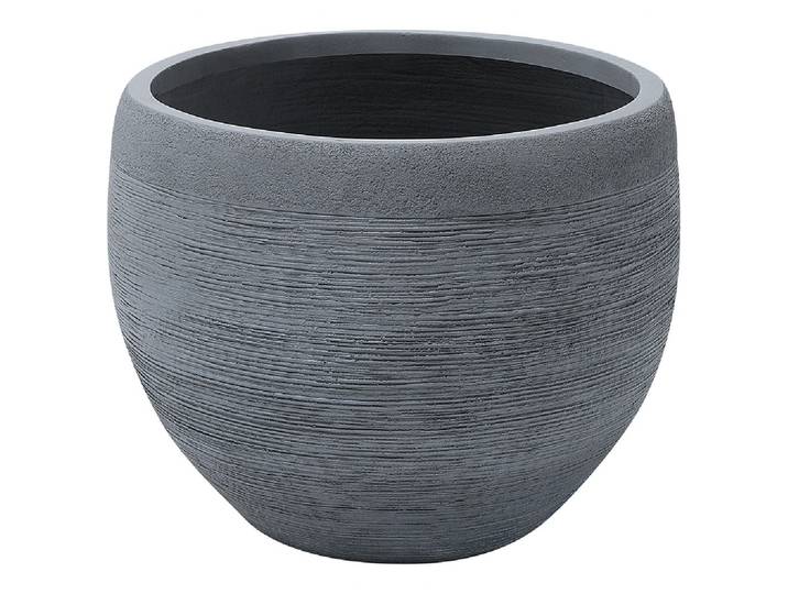 BLUMENTOPF grau rund 50/50/39 cm Zakros
