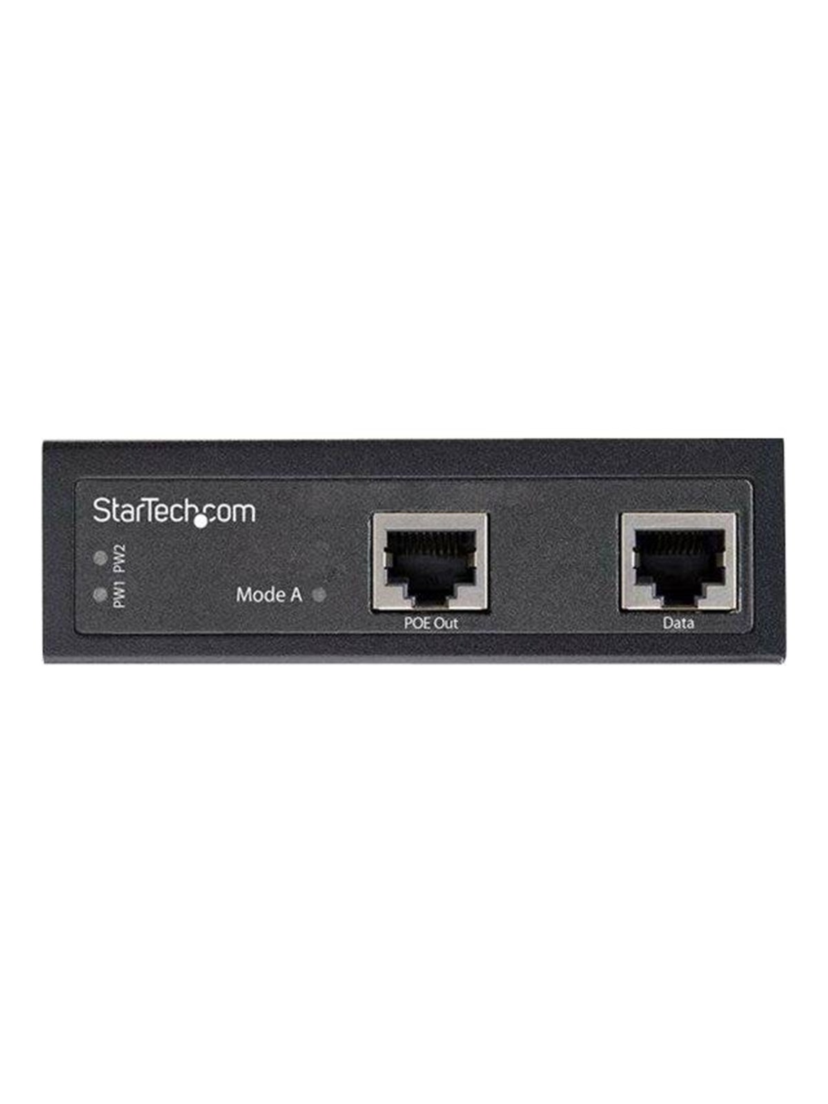 StarTech.com Industrial Gigabit Ethernet PoE Injector - 30W 802.3at PoE+ Midspan 48V-56VDC DIN Rail Power Over Ethernet Injector Adapter