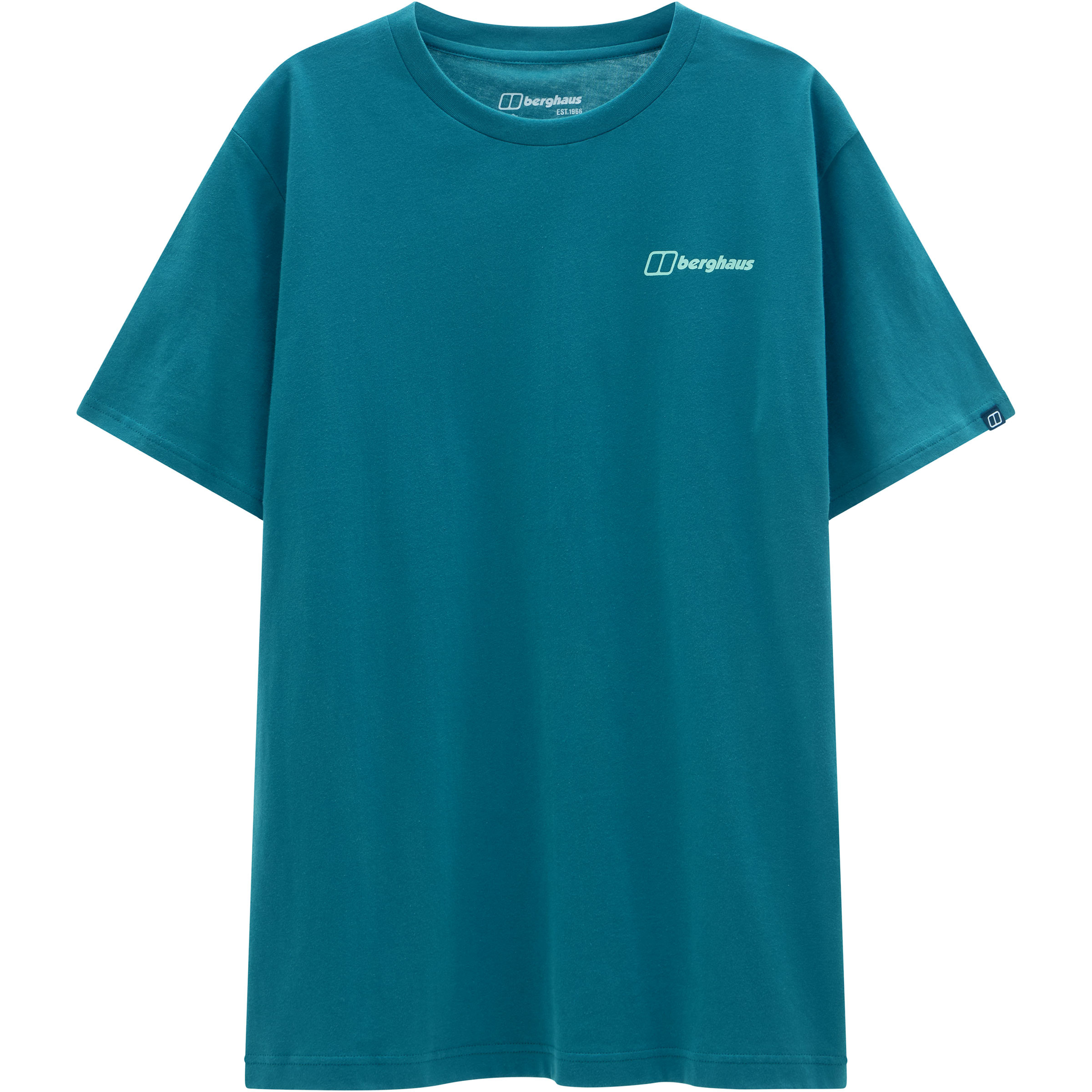 Berghaus Geo-Mountaintry Herren T-Shirts gruen Größe S Lifestyle Widerstandsfähig