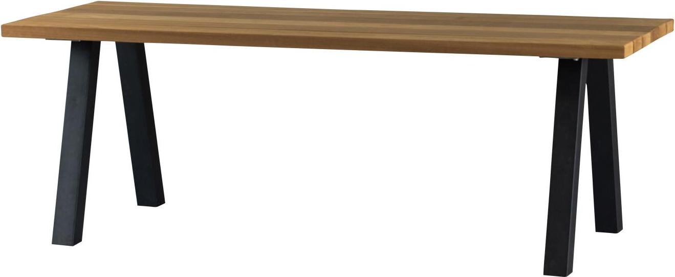 Woood Tablo Outdoor Gartentisch 210X80 Cm - Terrassentisch A-Tischbeine Holztisch - 75X210x81 Cm
